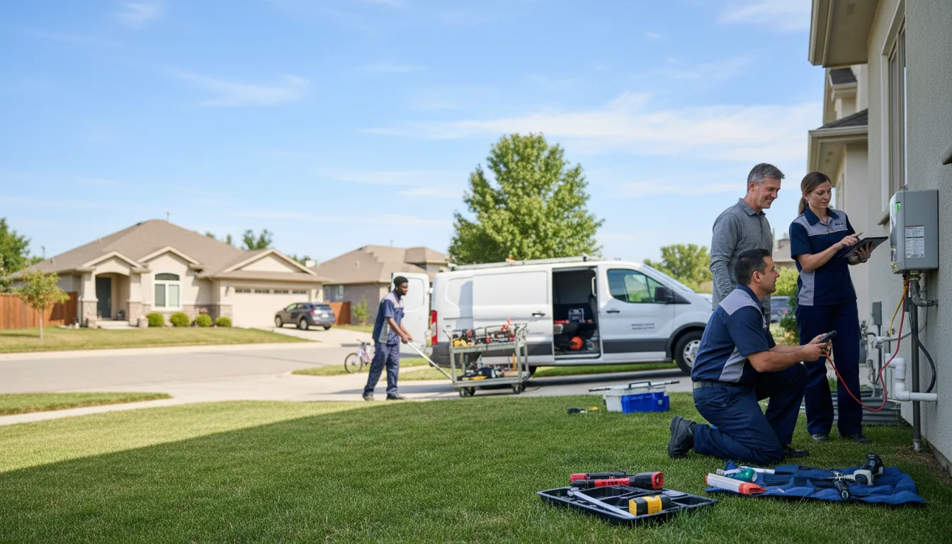 Tankless water heater service in Ruskin, NE